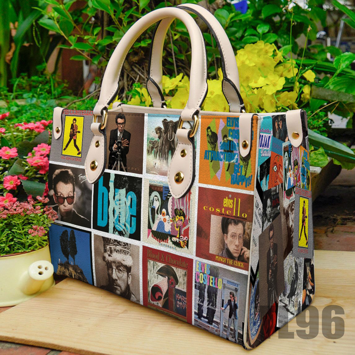 Elvis Costello Leather Handbag 1 Elvis Costello Leather Handbag