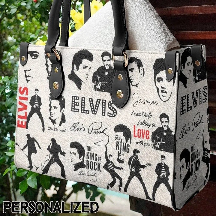 Elvis Presley 4G Leather Handbag 1 Elvis Presley 4G Leather Handbag