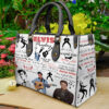 Elvis Presley Black Leather Handbag