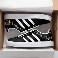 Elvis Presley Black Stan Smith Shoes