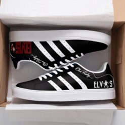 Elvis Presley Black Stan Smith Shoes