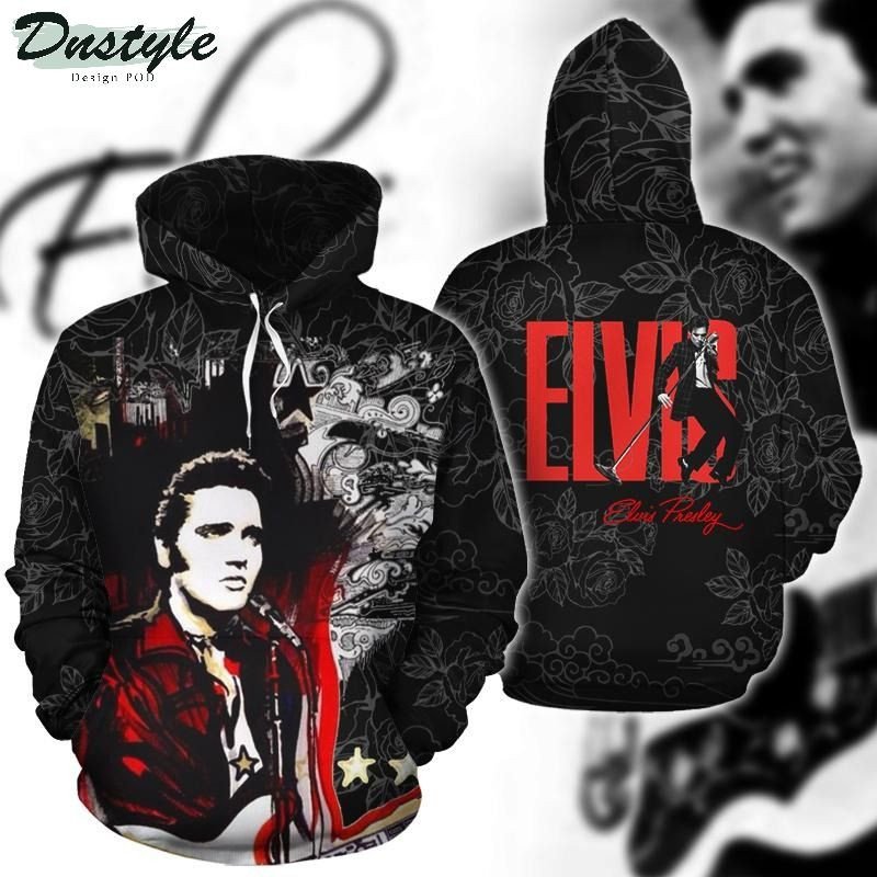 Elvis Presley Hoodie Zip Hoodie 3D 1 Elvis Presley Hoodie Zip Hoodie 3D