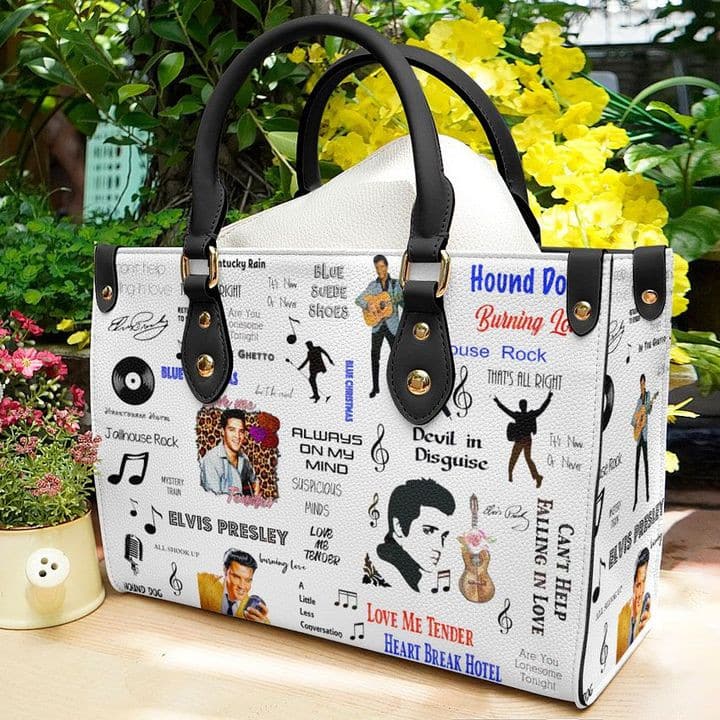Elvis Presley Leather Handbag 1 Elvis Presley Leather Handbag
