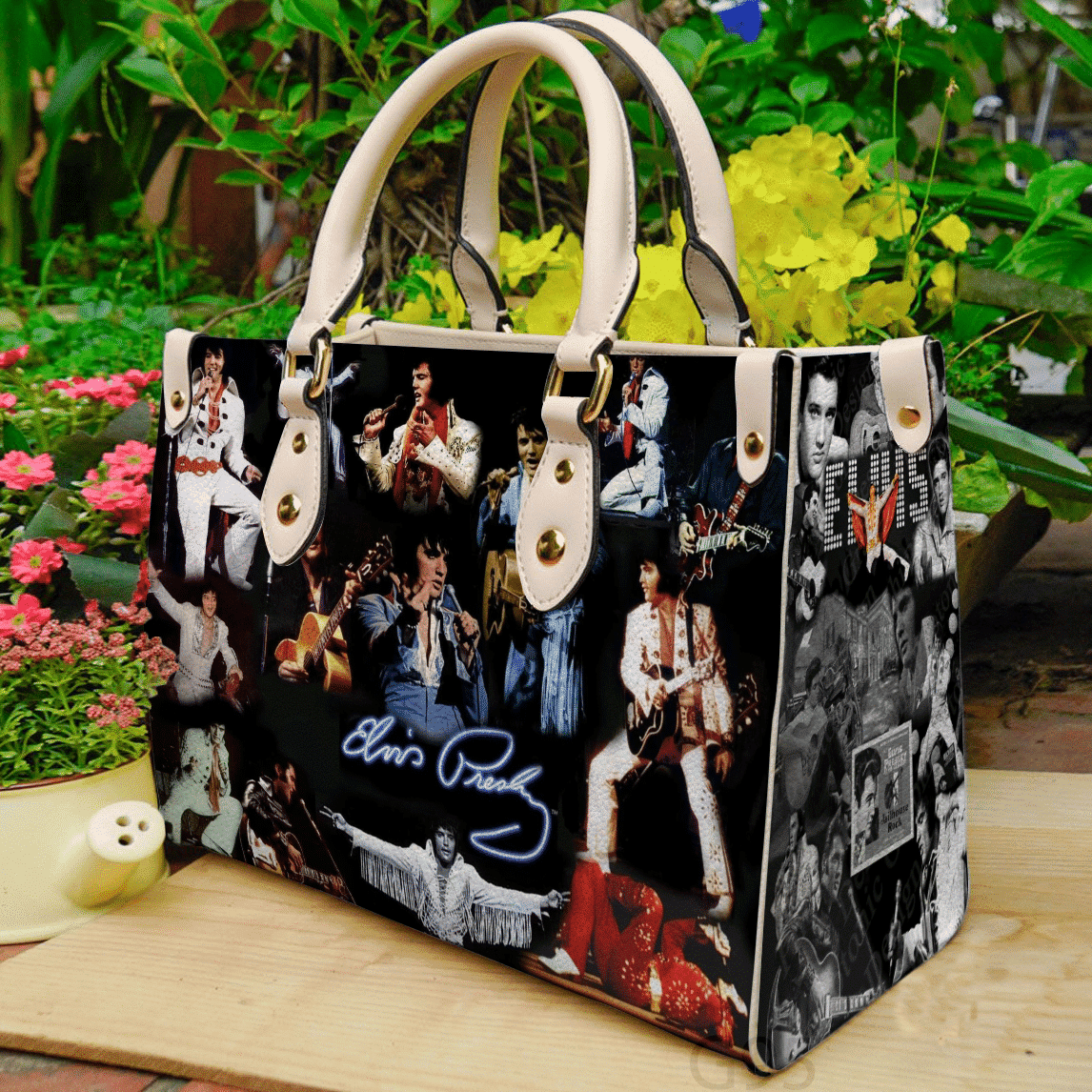 Elvis Presley Leather Handbag 1 Elvis Presley Leather Handbag