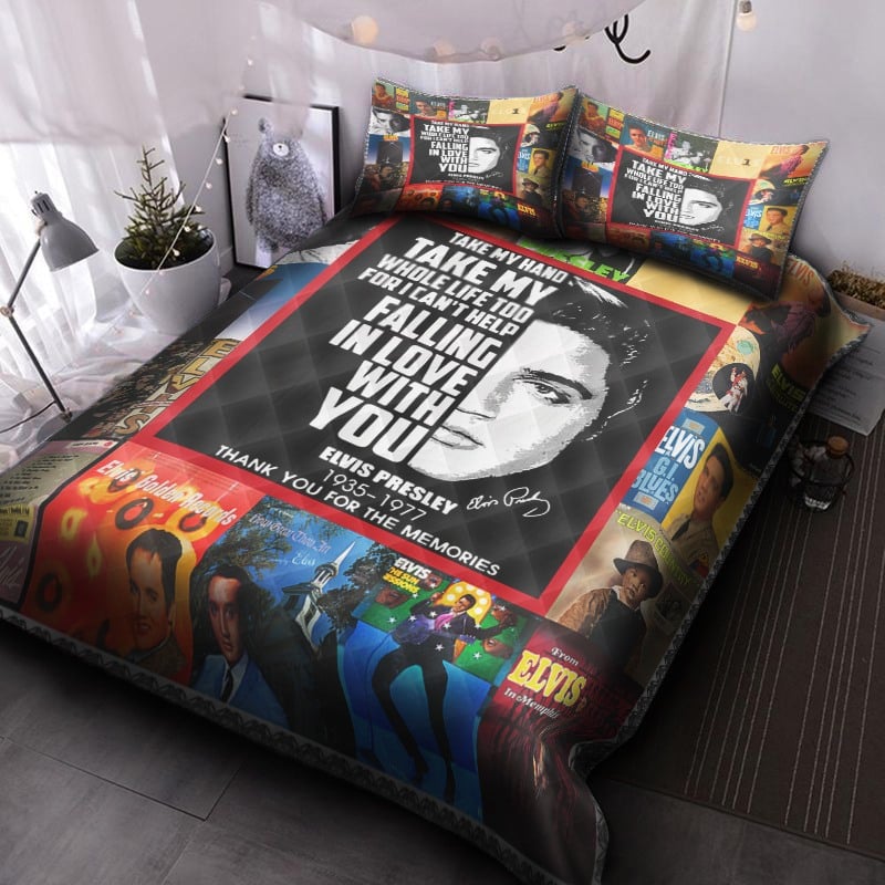 Elvis Presley Lover Bedding Set 1 Elvis Presley Lover Bedding Set