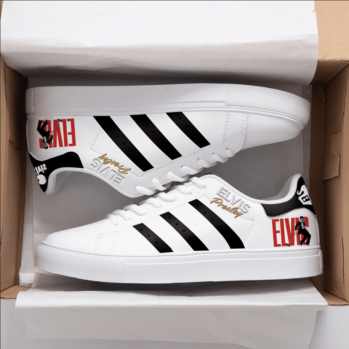 Elvis Presley Stan Smith Shoes 1 Elvis Presley Stan Smith Shoes