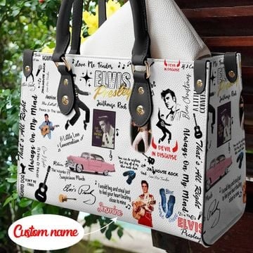Elvis Presley002 Leather Handbag 1 Elvis Presley002 Leather Handbag