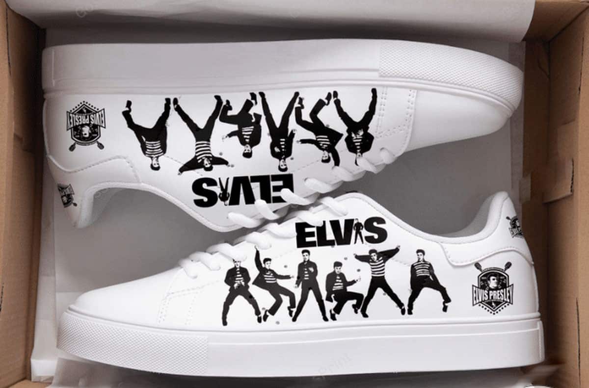 Elvis Presleys G1 Stan Smith Shoes 1 Elvis Presleys G1 Stan Smith Shoes