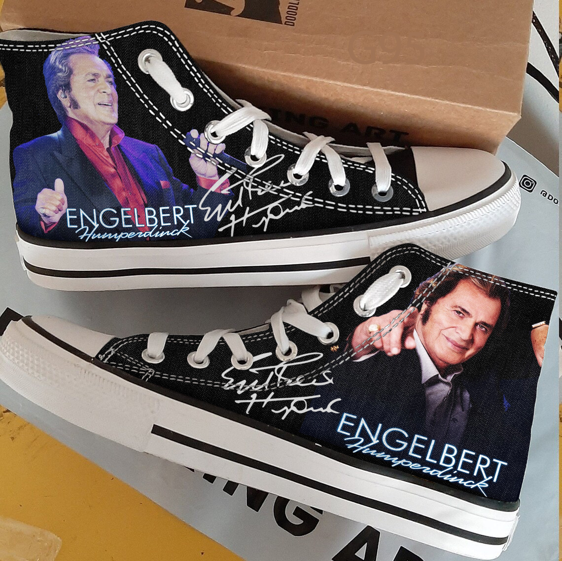 Engelbert Humperdinck High Top Shoes 1 Engelbert Humperdinck High Top Shoes