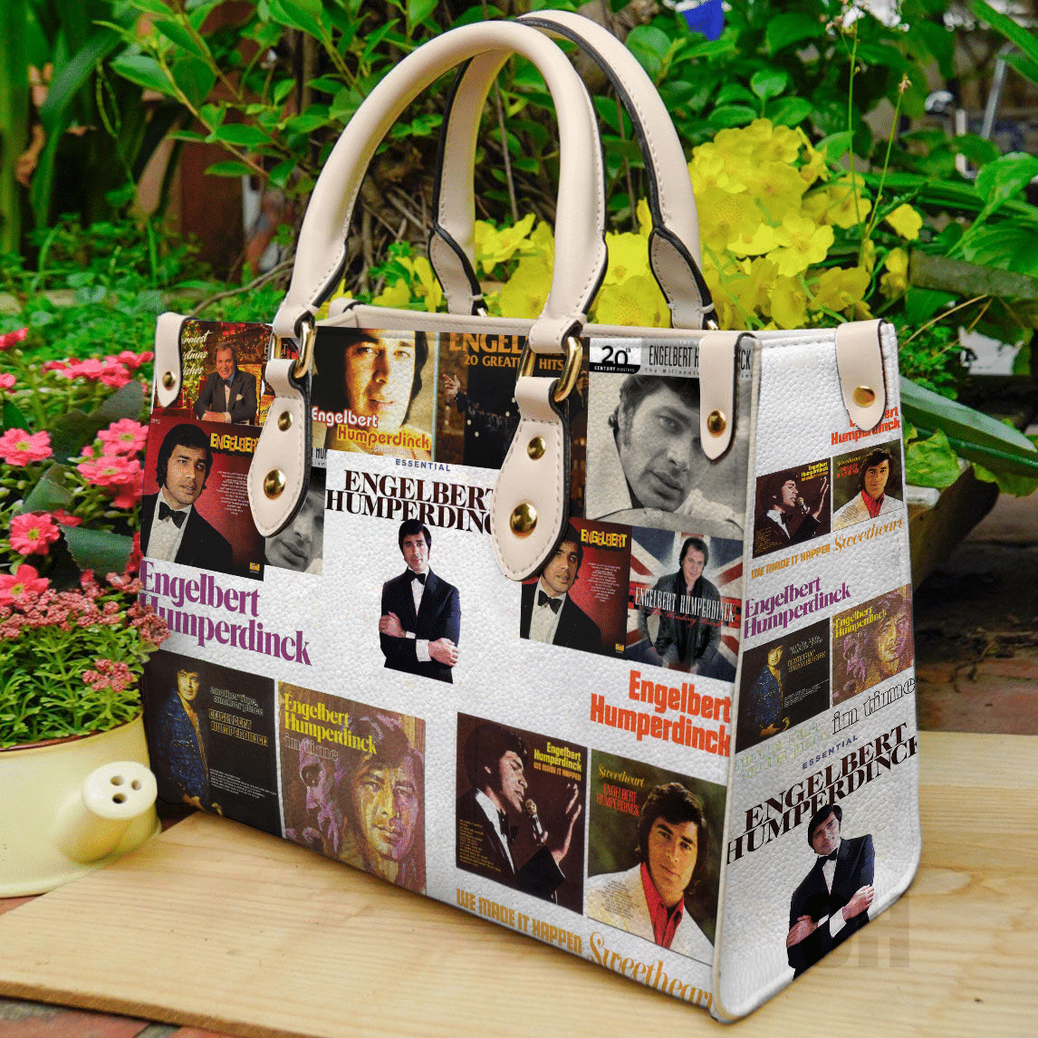 Engelbert Humperdinck Leather Handbag 1 Engelbert Humperdinck Leather Handbag