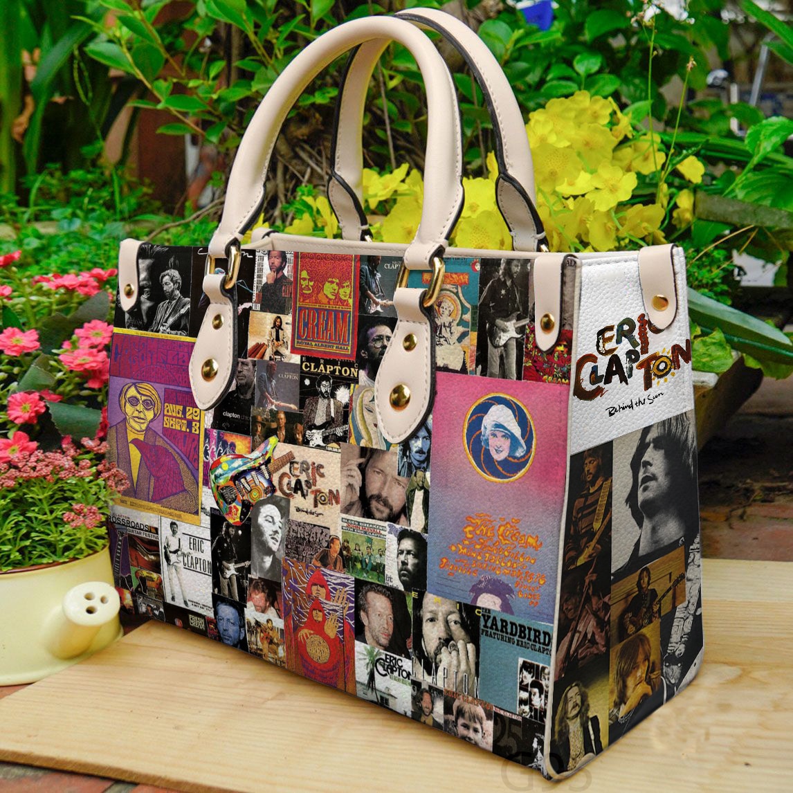 Eric Clapton Lover Leather Handbag 1 Eric Clapton Lover Leather Handbag