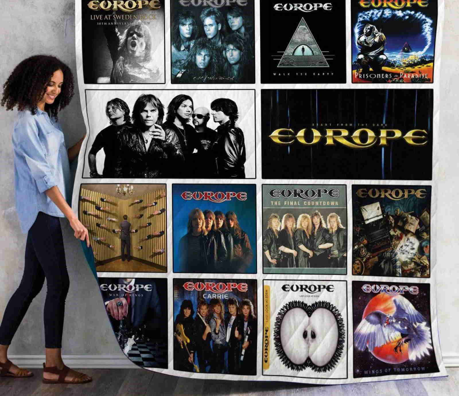Europe Band Blanket 1 Europe Band Blanket