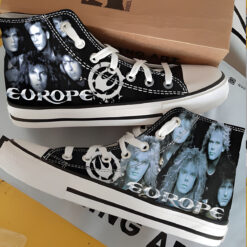 Europe Band High Top Shoes