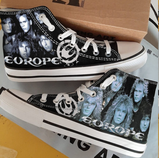 Europe Band High Top Shoes 1 Europe Band High Top Shoes