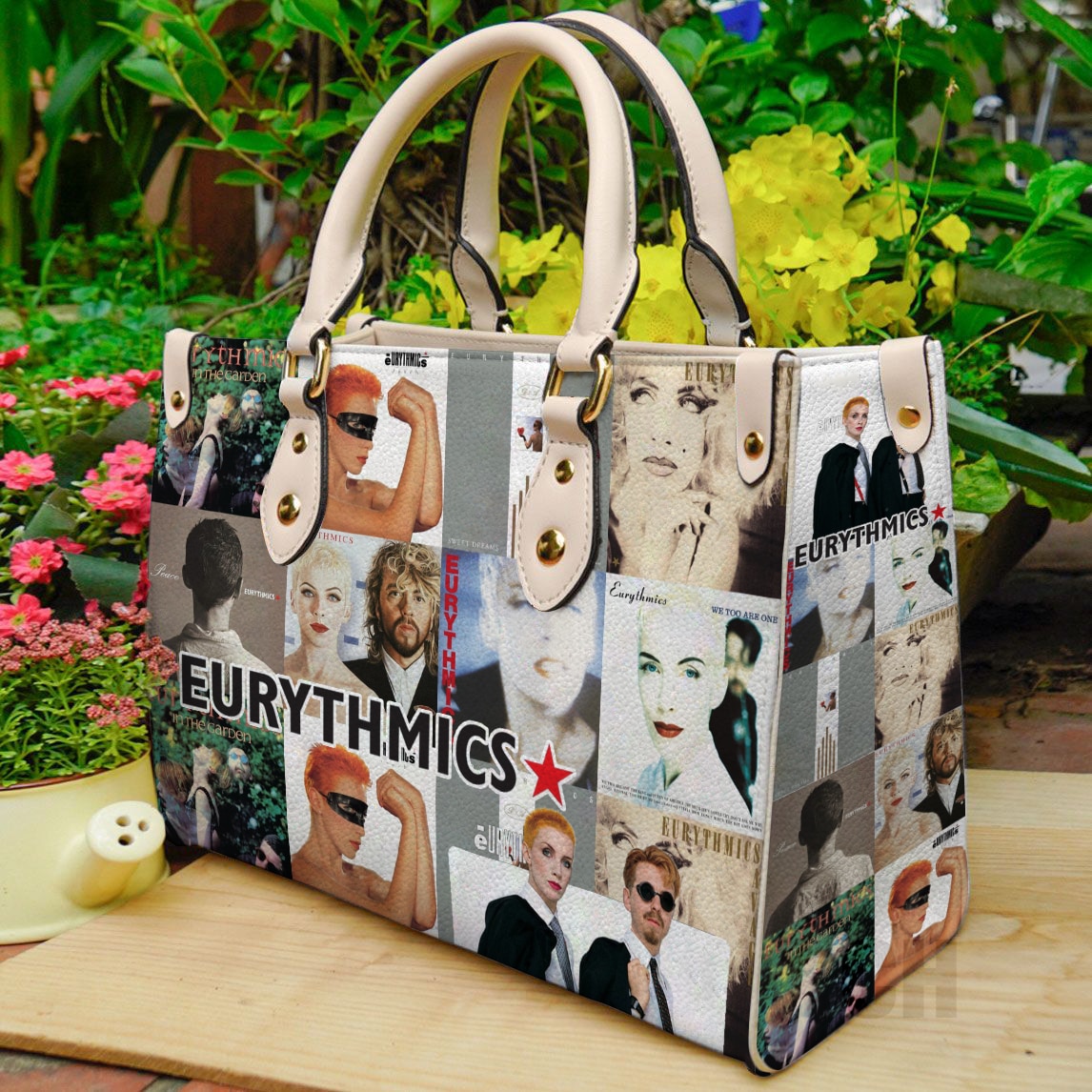 Eurythmics Leather Handbag 1 Eurythmics Leather Handbag