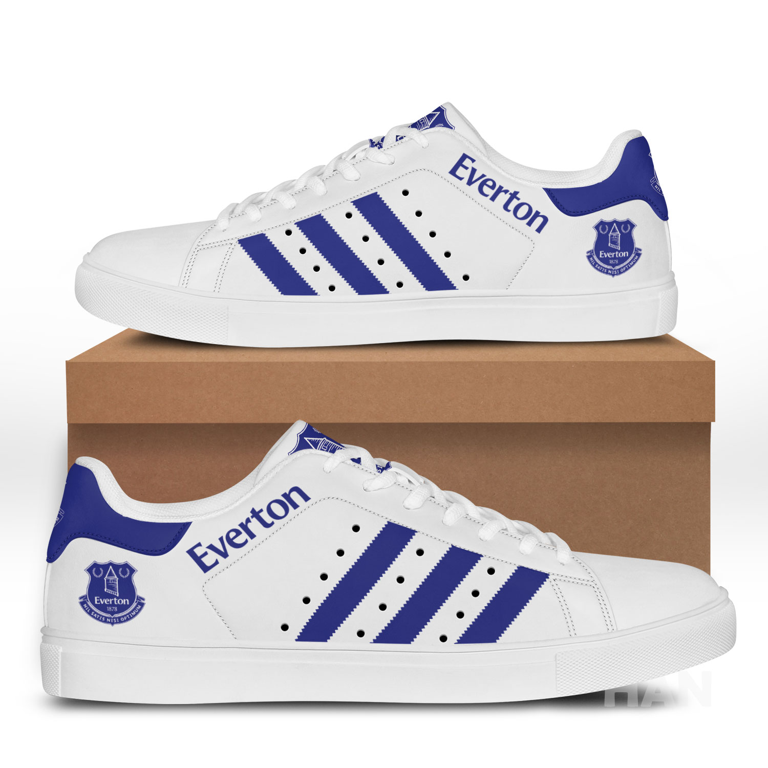 Everton FC Stan Smith Shoes 1 Everton FC Stan Smith Shoes