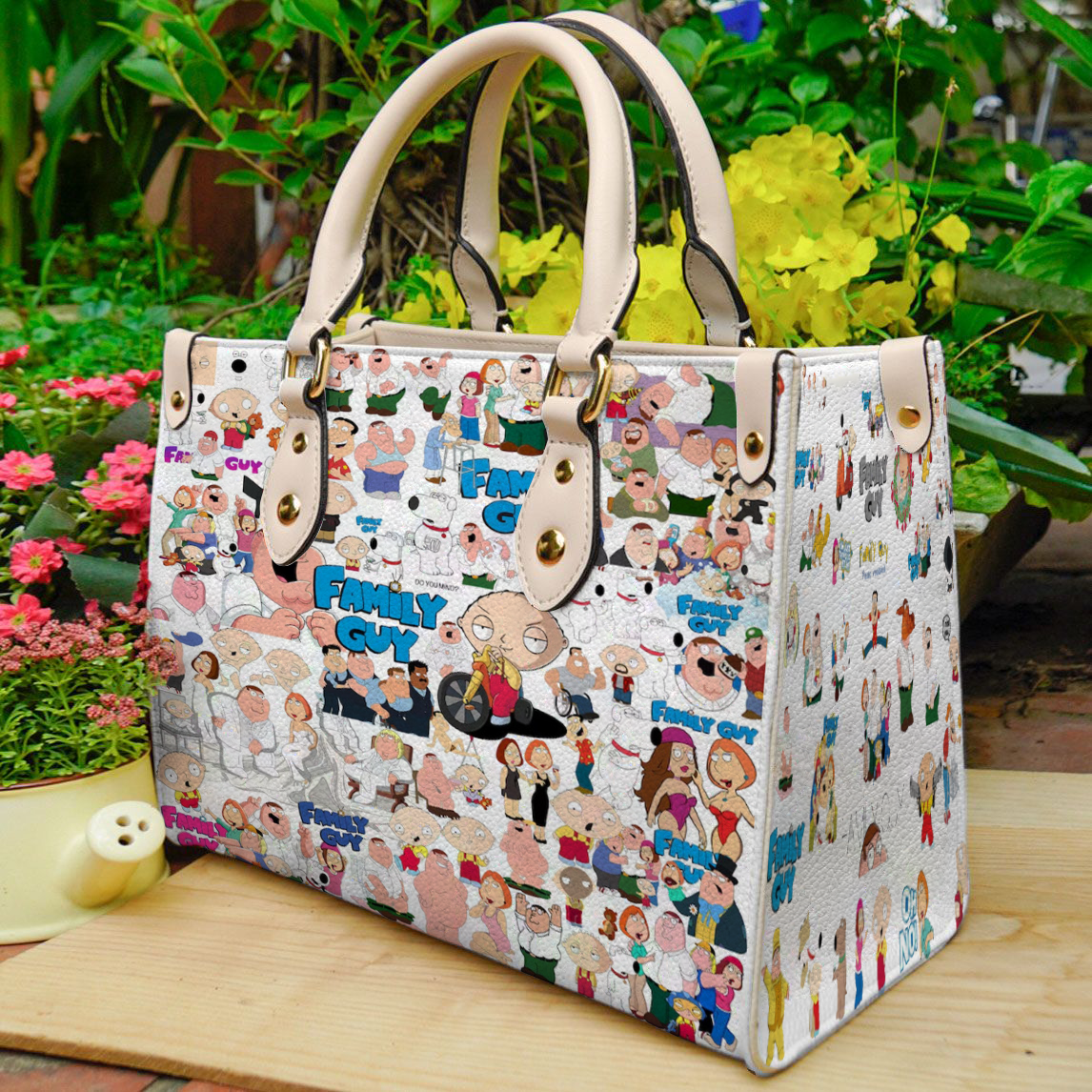 Family Guy Leather Handbag 1 Family Guy Leather Handbag