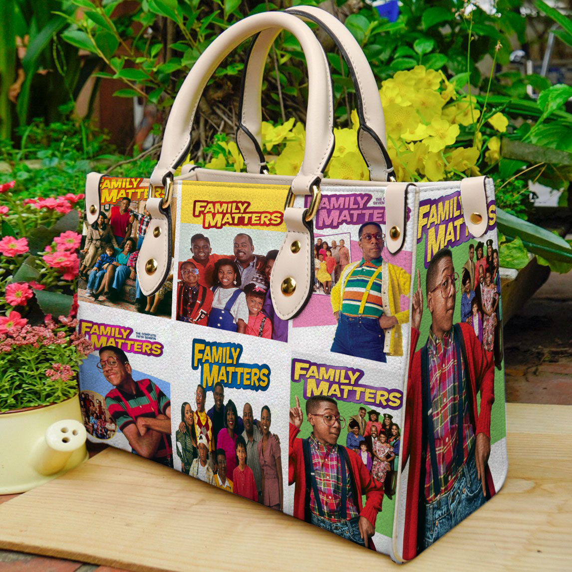 Family Matters Leather Handbag 1 Family Matters Leather Handbag