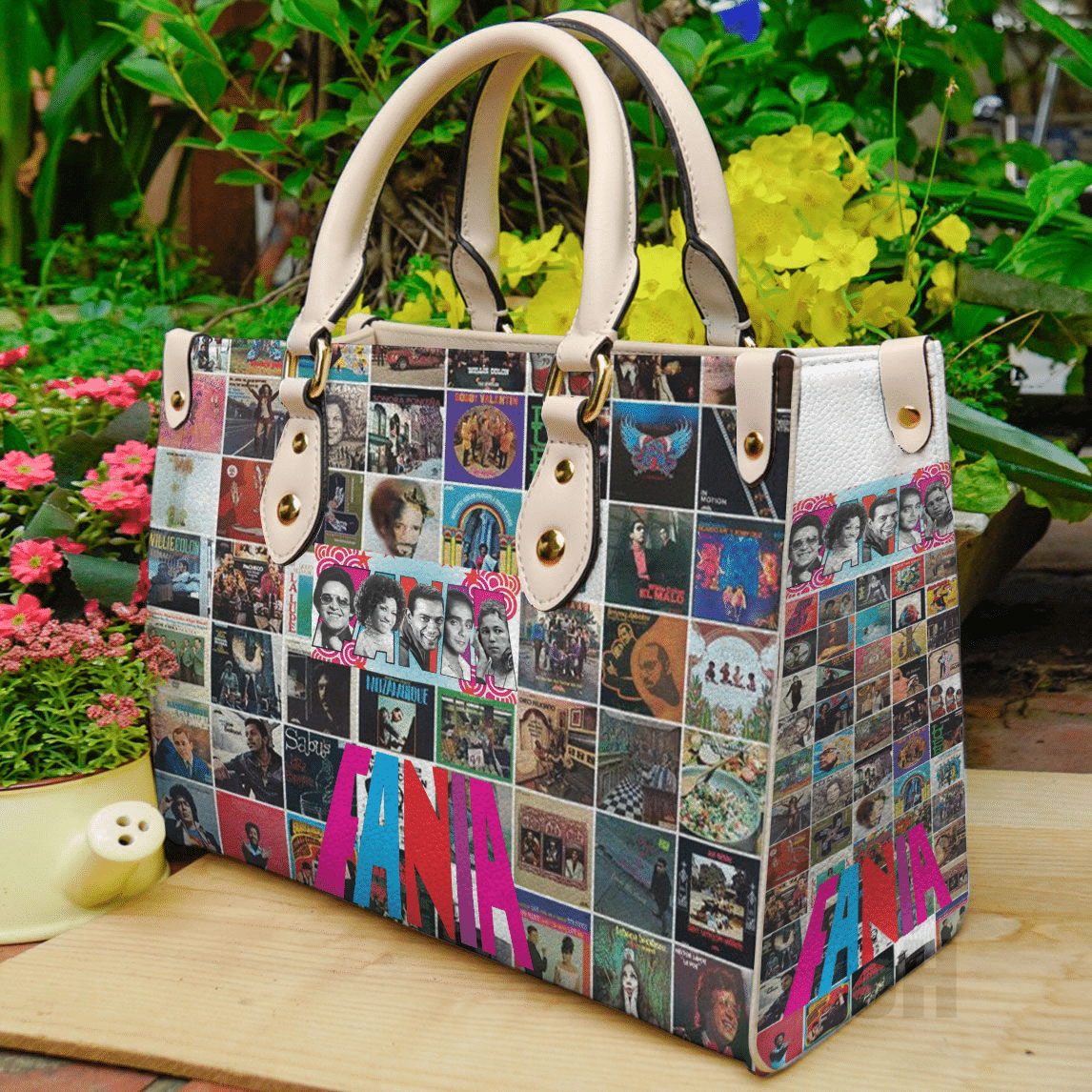 Fania All-stars Leather Handbag 1 Fania All-stars Leather Handbag
