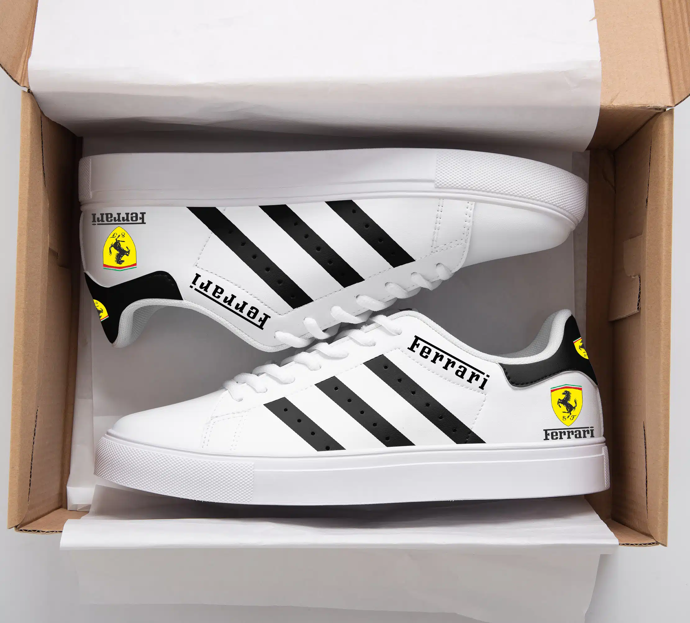 Ferrari Stan Smith Shoes 1 Ferrari Stan Smith Shoes