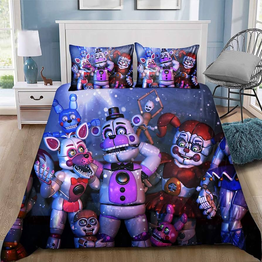 Five Nights At Freddy’s Blanket Bedding Set 1 Five Nights At Freddy’s Blanket Bedding Set