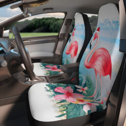 Flamingo Lover Car Seat Covers