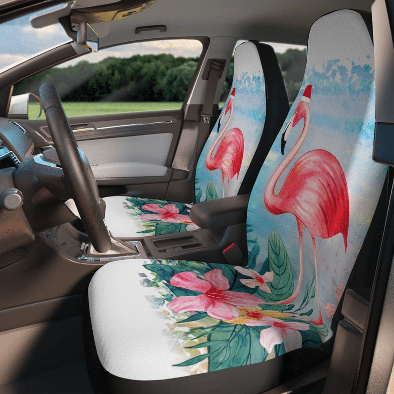 Flamingo Lover Car Seat Covers 1 Flamingo Lover Car Seat Covers