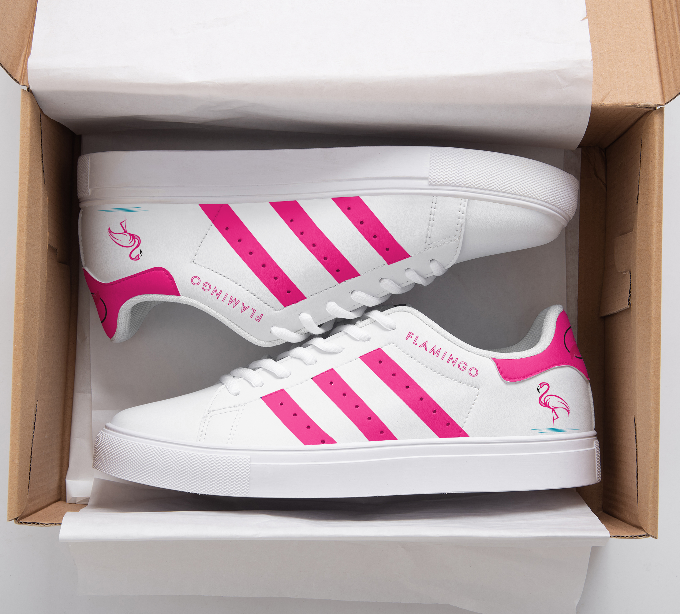 Flamingo Stan Smith Shoes 1 Flamingo Stan Smith Shoes