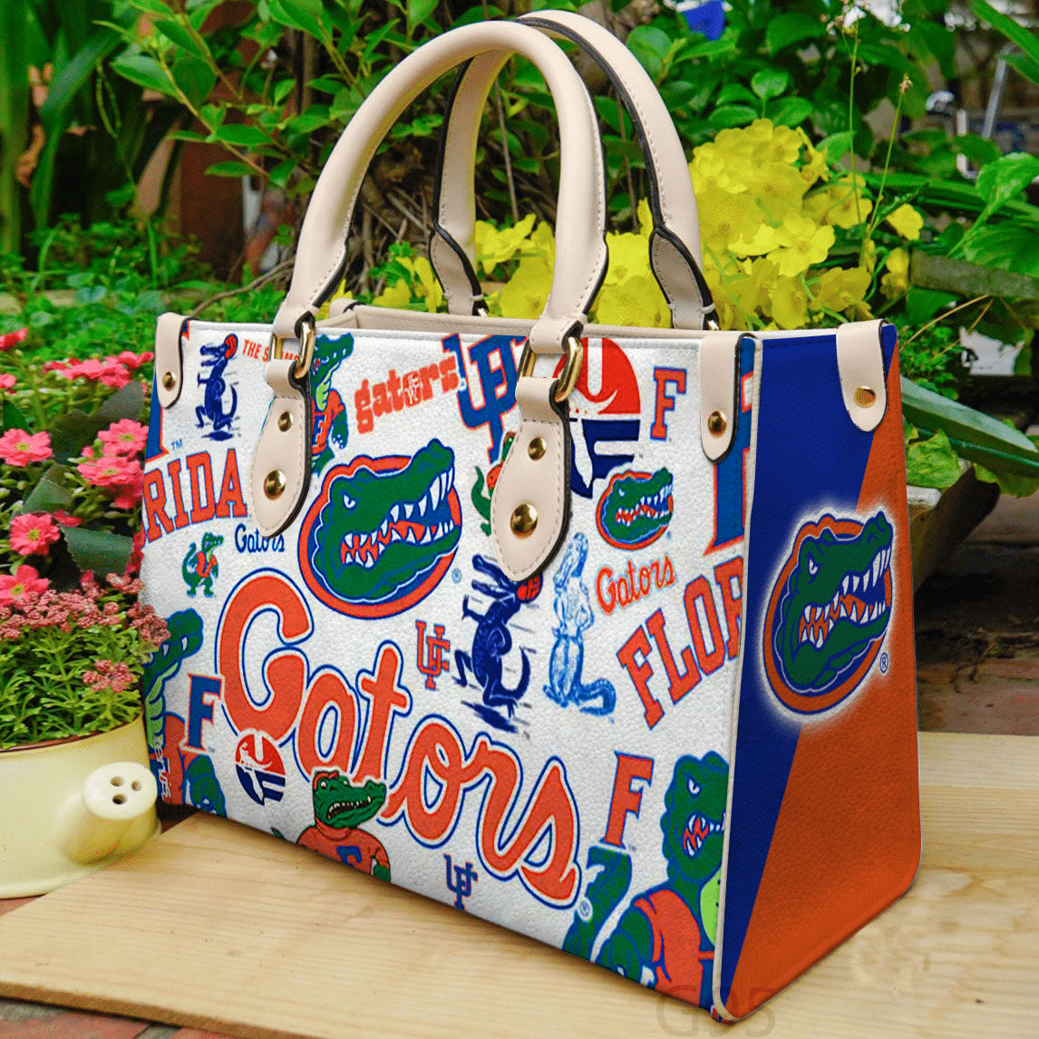 Florida Gator Love A1 Leather Handbag 1 Florida Gator Love A1 Leather Handbag