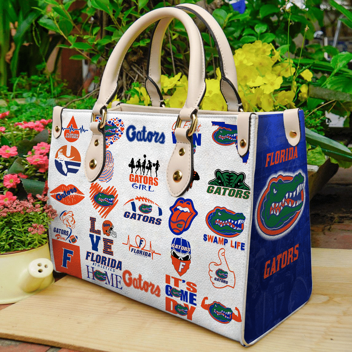 Florida Gators Leather Handbag 1 Florida Gators Leather Handbag