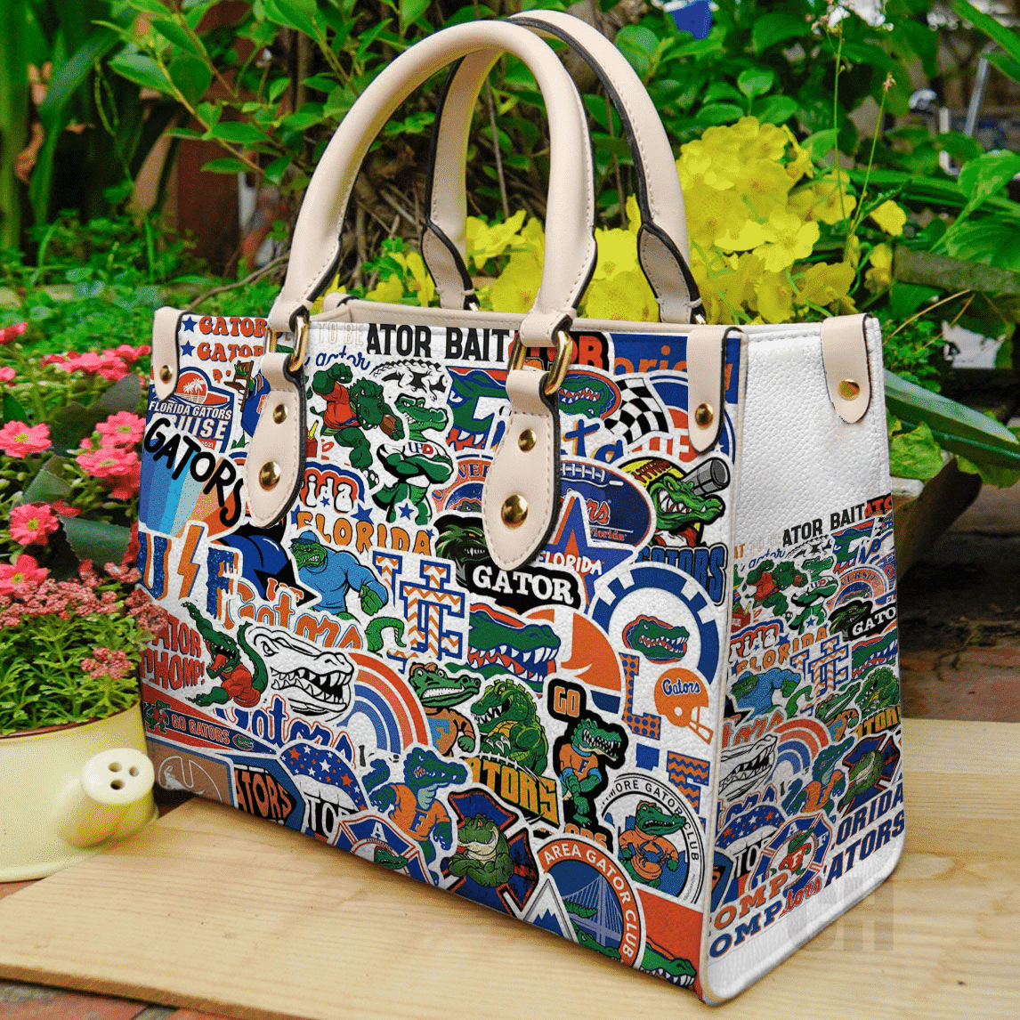 Florida Gators Leather Handbag 1 Florida Gators Leather Handbag