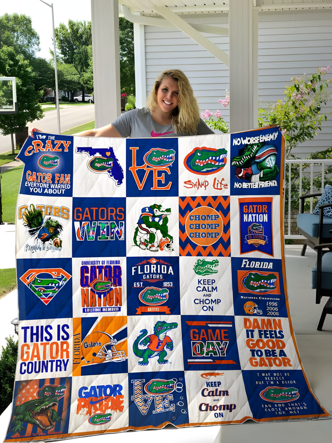 Florida Gators Lover Blanket 1 Florida Gators Lover Blanket