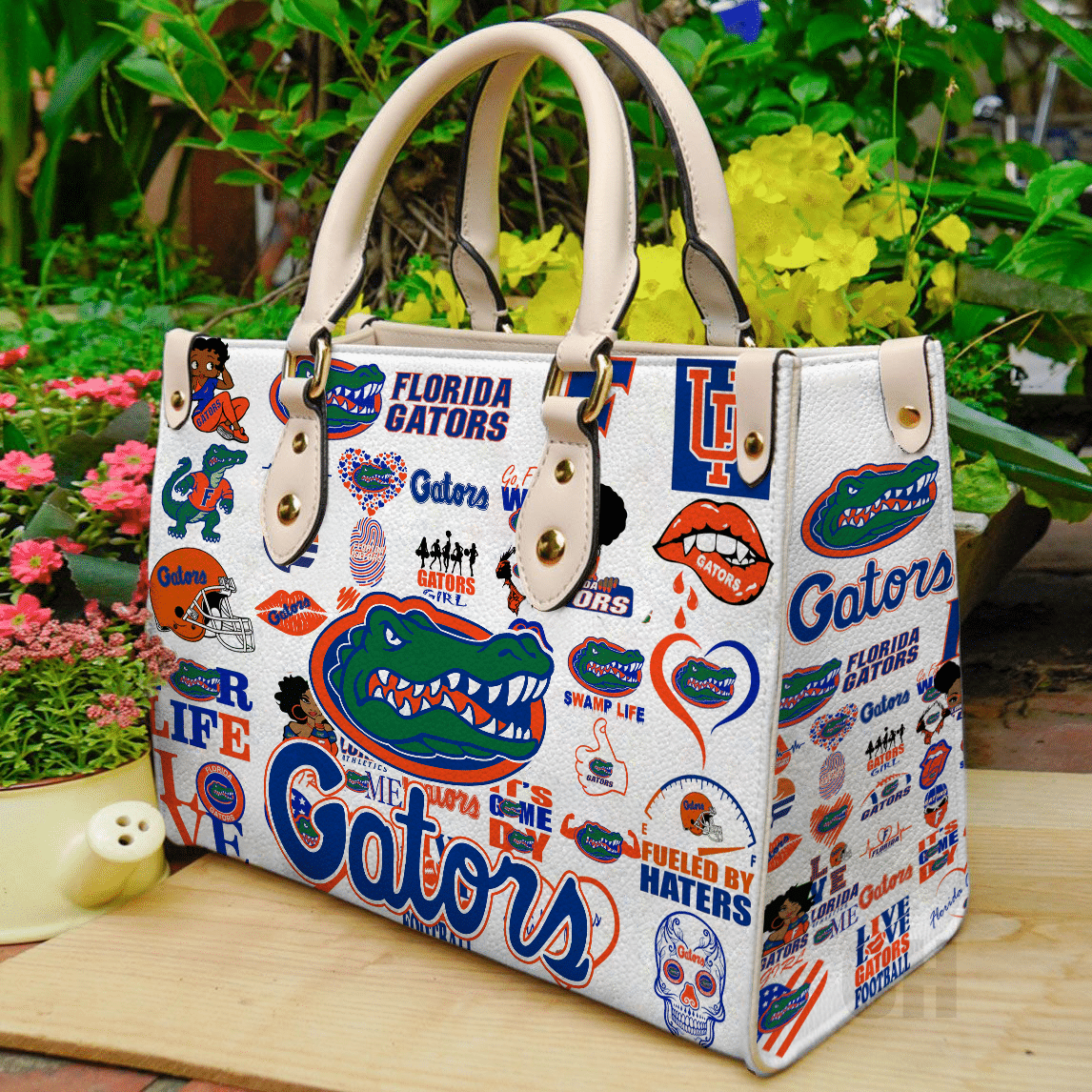 Florida Gators Lover Leather Handbag 1 Florida Gators Lover Leather Handbag