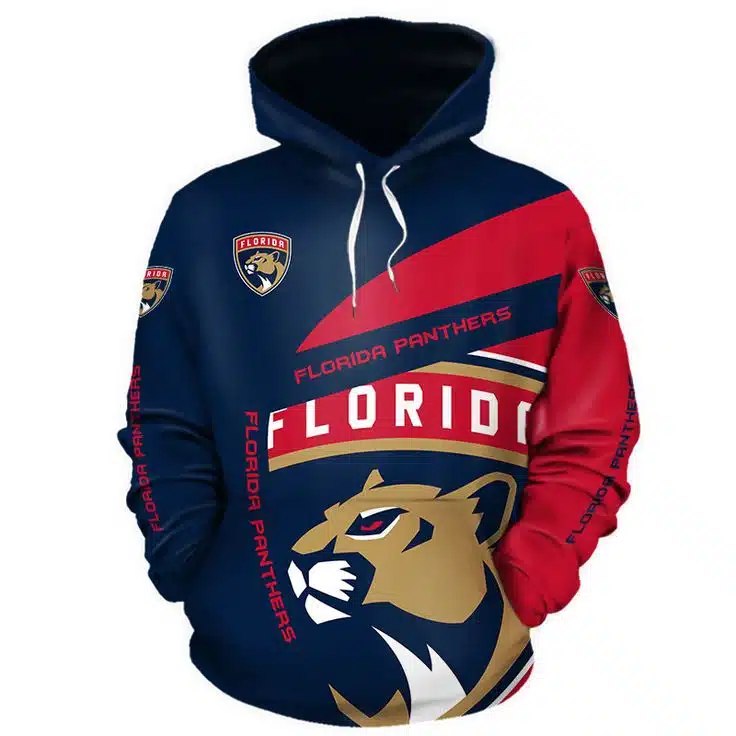 Florida Panthers Hoodie Zip Hoodie 3D 1 Florida Panthers Hoodie Zip Hoodie 3D