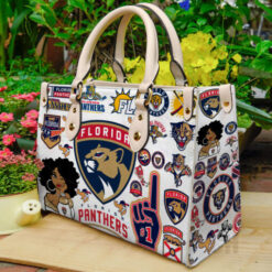 Florida Panthers Leather Handbag