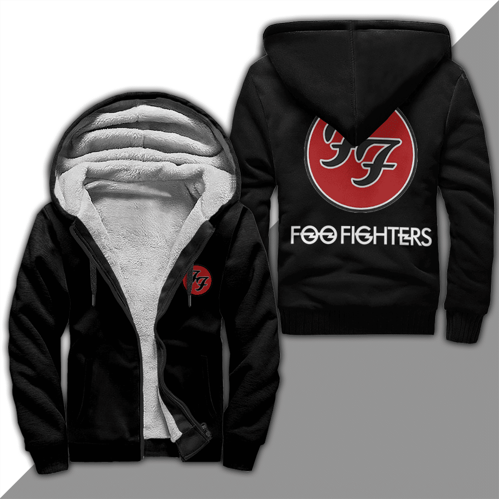 Foo Fighters 1 Fleece Jacket 1 Foo Fighters 1 Fleece Jacket