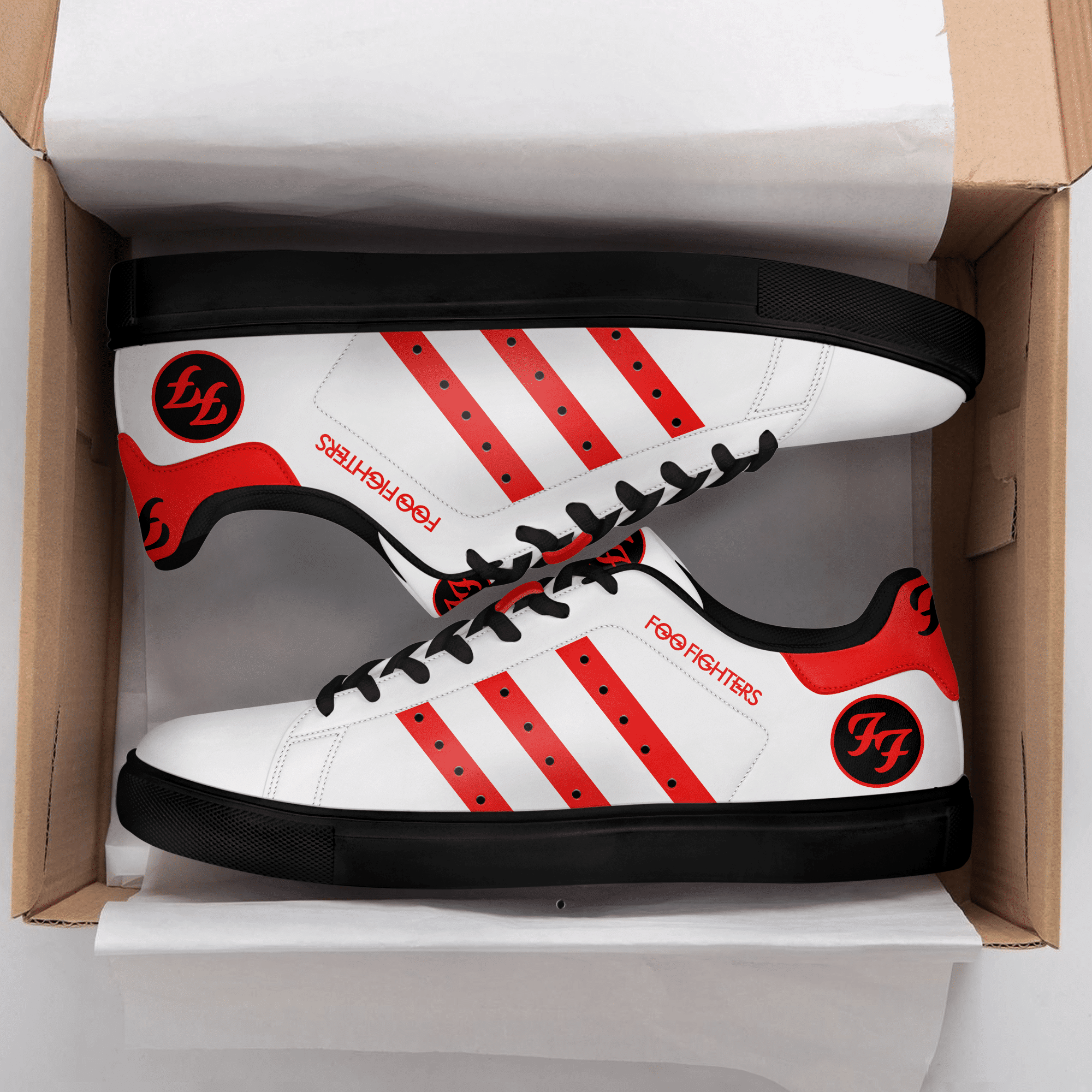 Foo Fighters A02 Stan Smith Shoes 1 Foo Fighters A02 Stan Smith Shoes