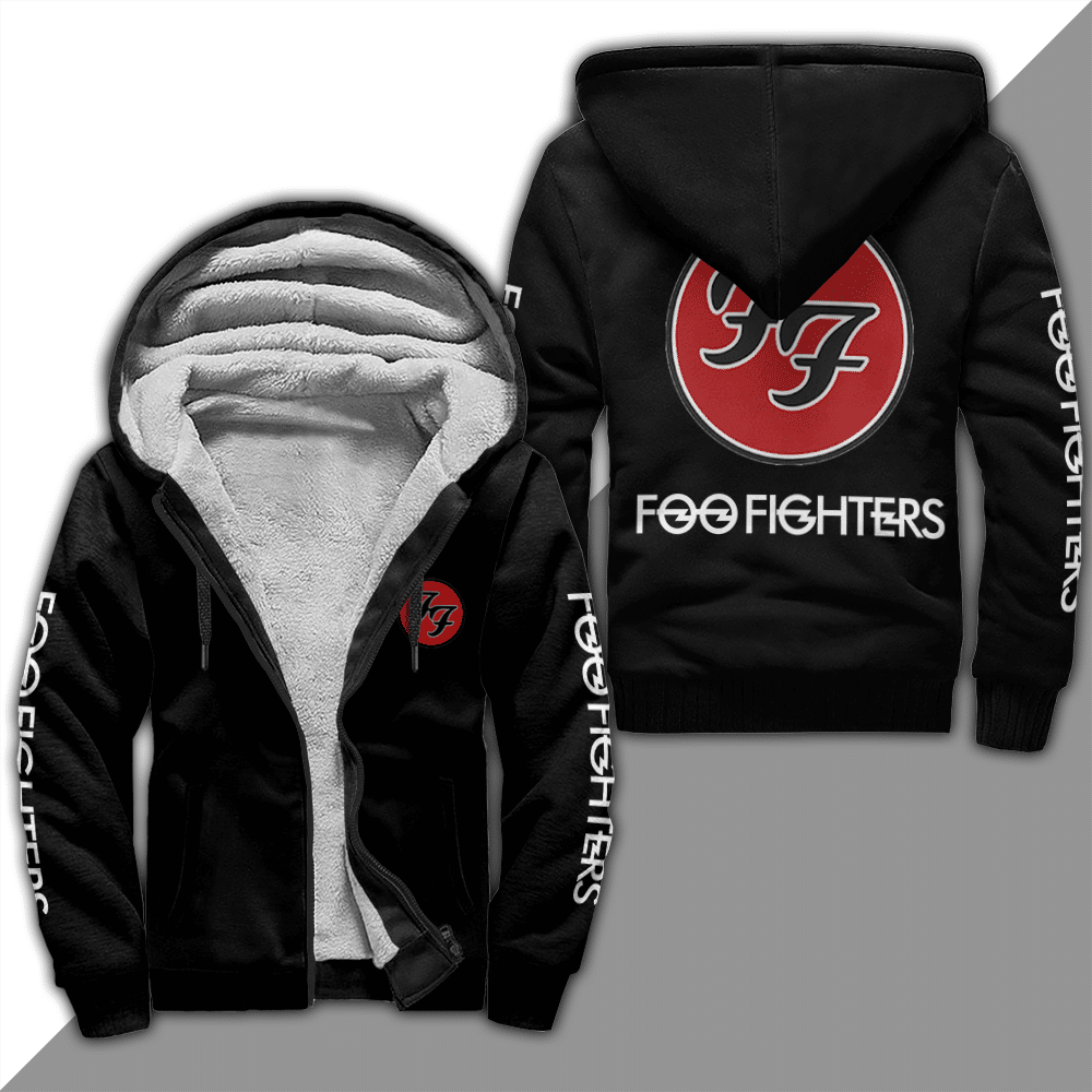 Foo Fighters Fleece Jacket 1 Foo Fighters Fleece Jacket