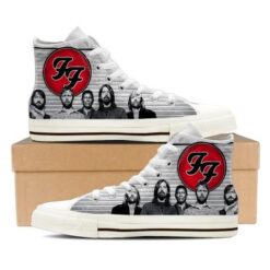 Foo Fighters High Top Shoes