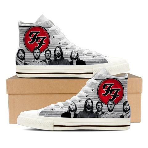Foo Fighters High Top Shoes 1 Foo Fighters High Top Shoes