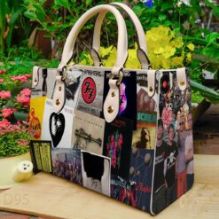 Foo Fighters Leather Handbag