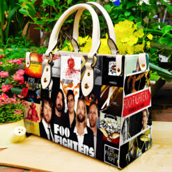 Foo Fighters Leather Handbag