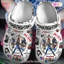 Foo Fighters Soft Clogs