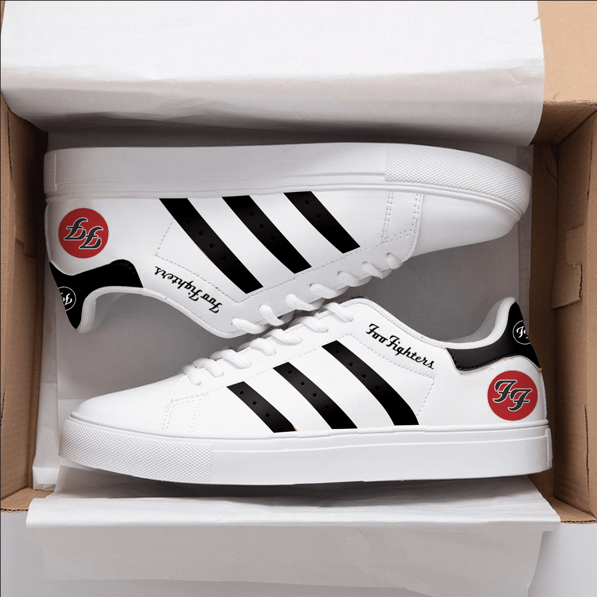 Foo Fighters Stan Smith Shoes 1 Foo Fighters Stan Smith Shoes