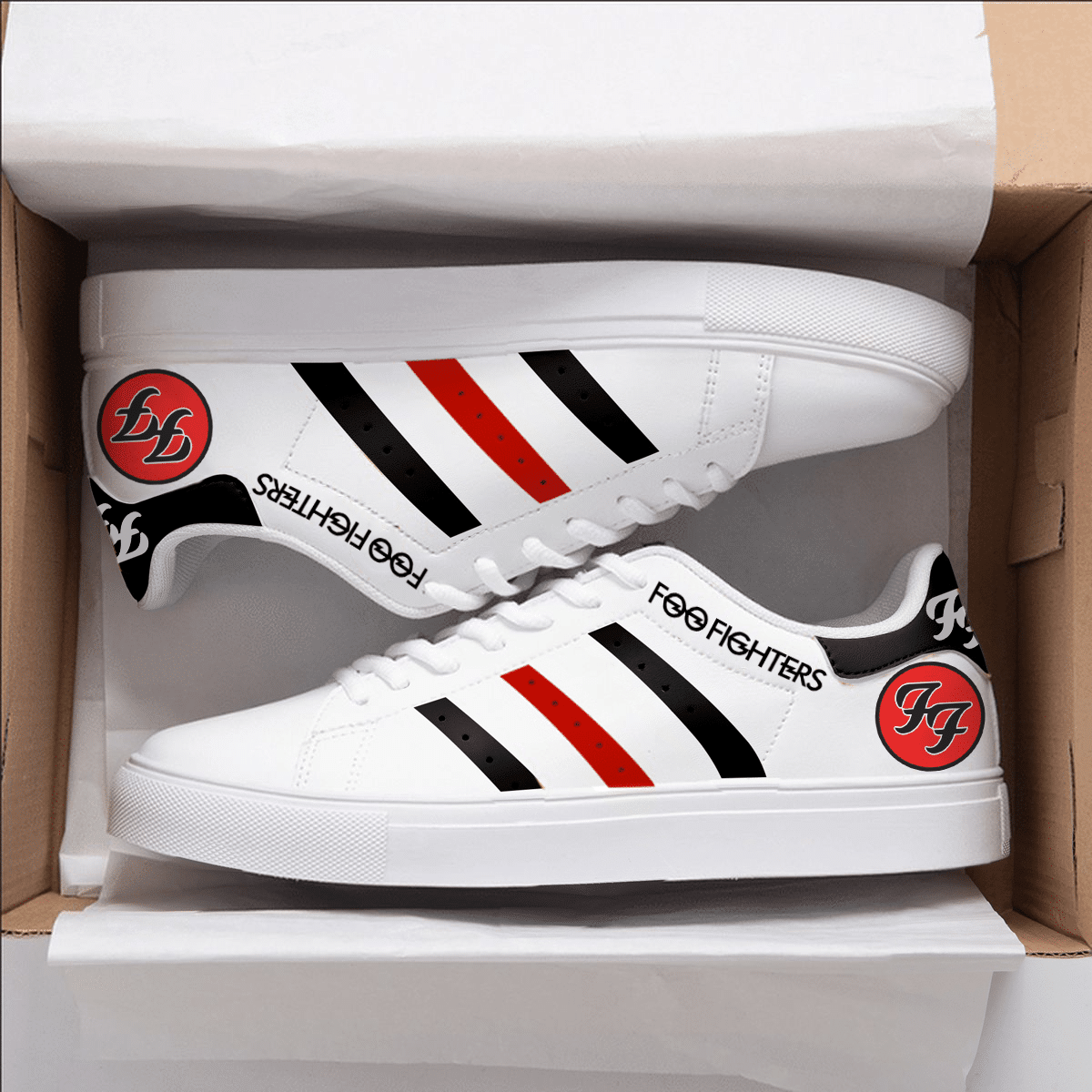 Foo Fighters Stan Smith Shoes 1 Foo Fighters Stan Smith Shoes