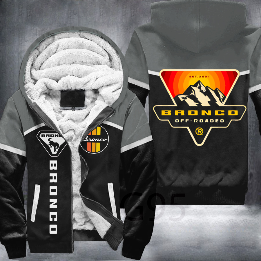 Ford Bronco Fleece Jacket 1 Ford Bronco Fleece Jacket