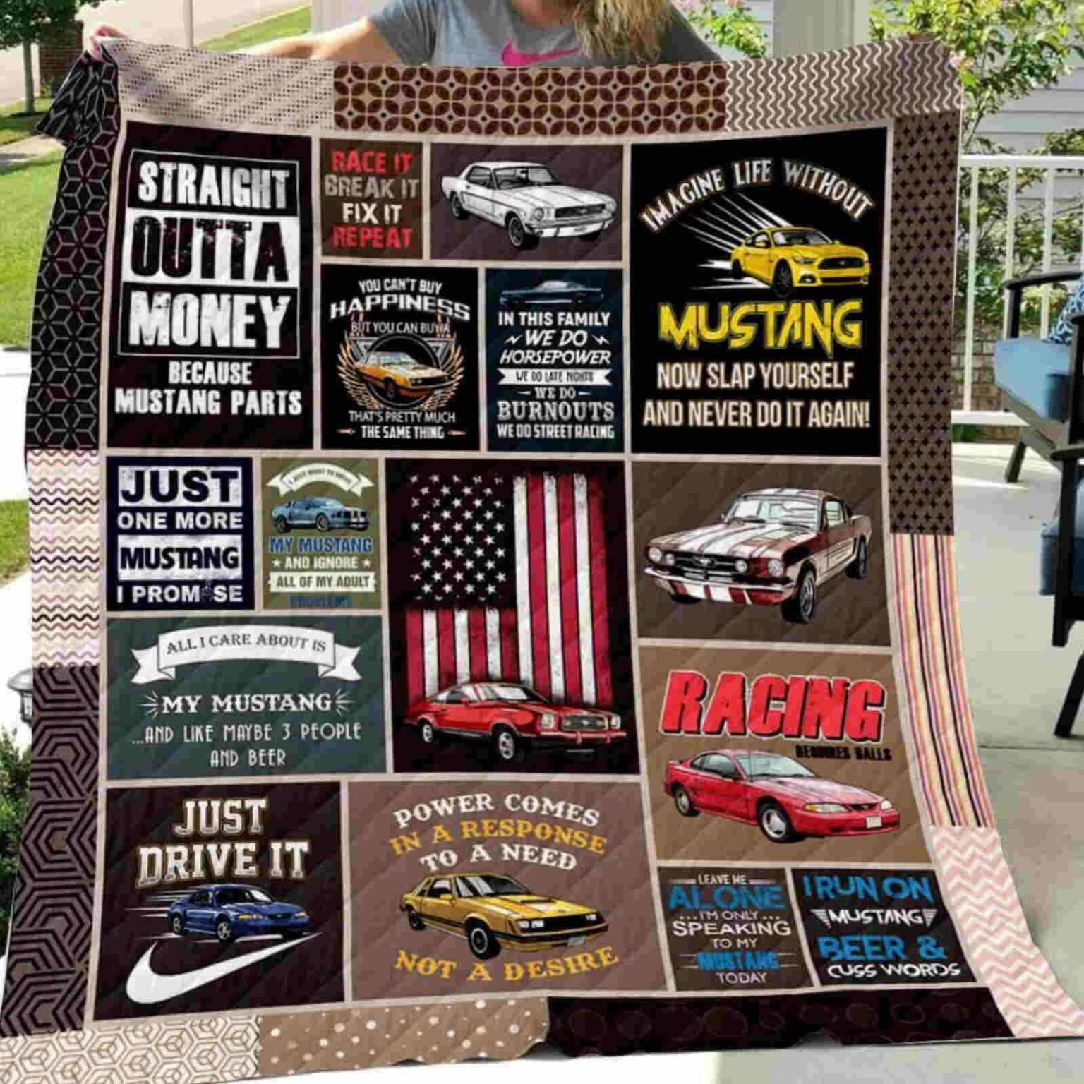 Ford Mustang Blanket 1 Ford Mustang Blanket