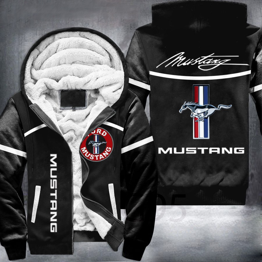 Ford Mustang Fleece Jacket 1 Ford Mustang Fleece Jacket