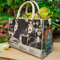 Francoise Hardy Leather Handbag