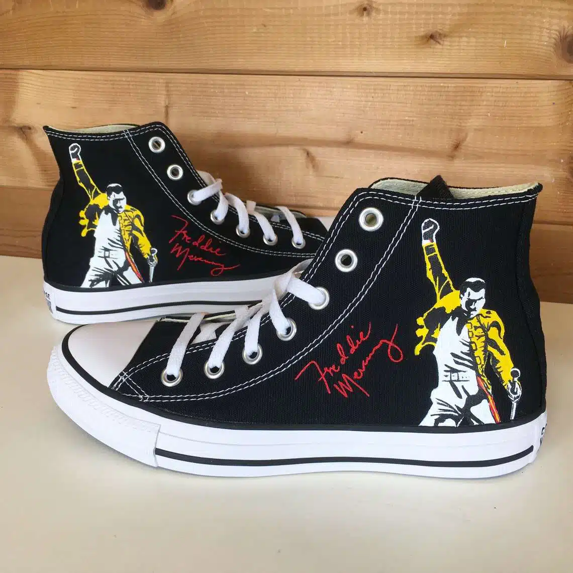 Freddie Mercury A00 High Top Shoes 1 Freddie Mercury A00 High Top Shoes